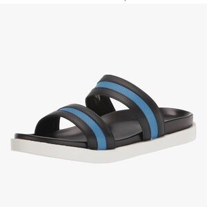Stacy Adam’s Men’s Metro Double Strap Slide Sandals Size 7M New in Box